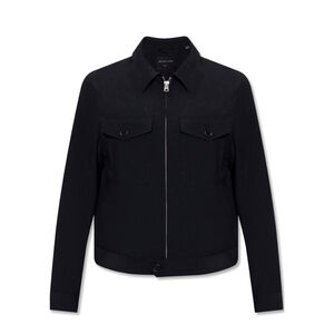 AllSaints Ima Wool Blend Zip Front Jacket XL